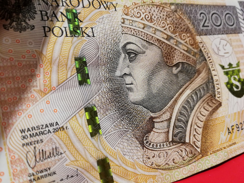 Inflacja w Polsce ponownie spada. Złoty nieco słabszy