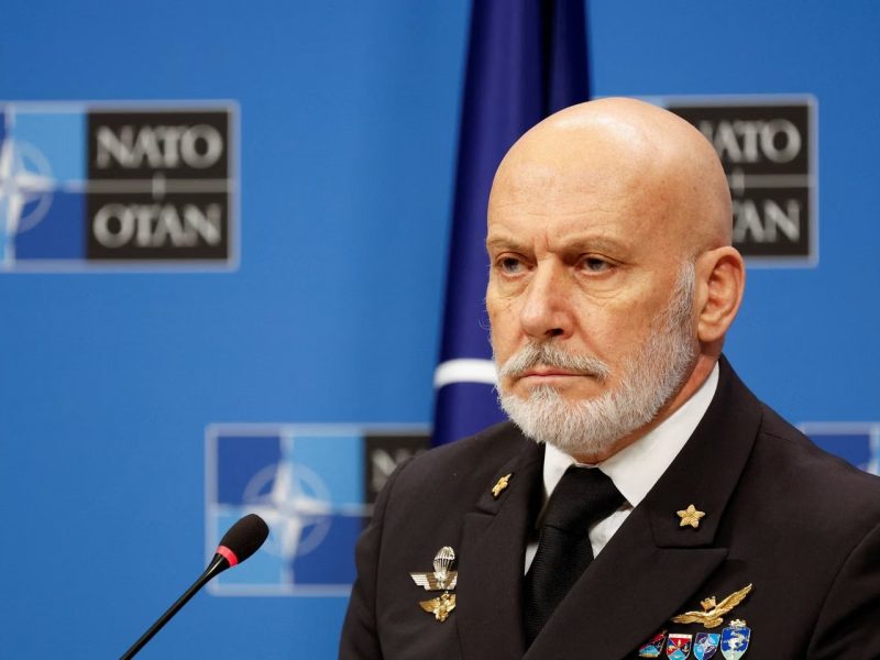 Przewodniczący Komitetu Wojskowego NATO Giuseppe Cavo Dragone