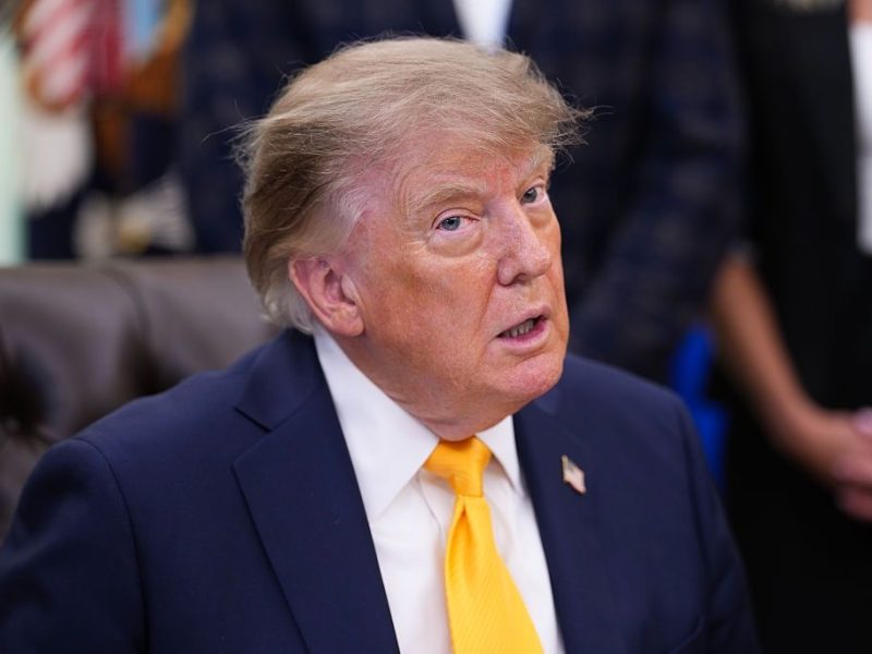 Poparcie dla Trumpa jest najniższe w historii pomiarów