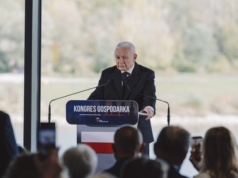 Jarosław Kaczyński przedstawił program gospodarczy PiS